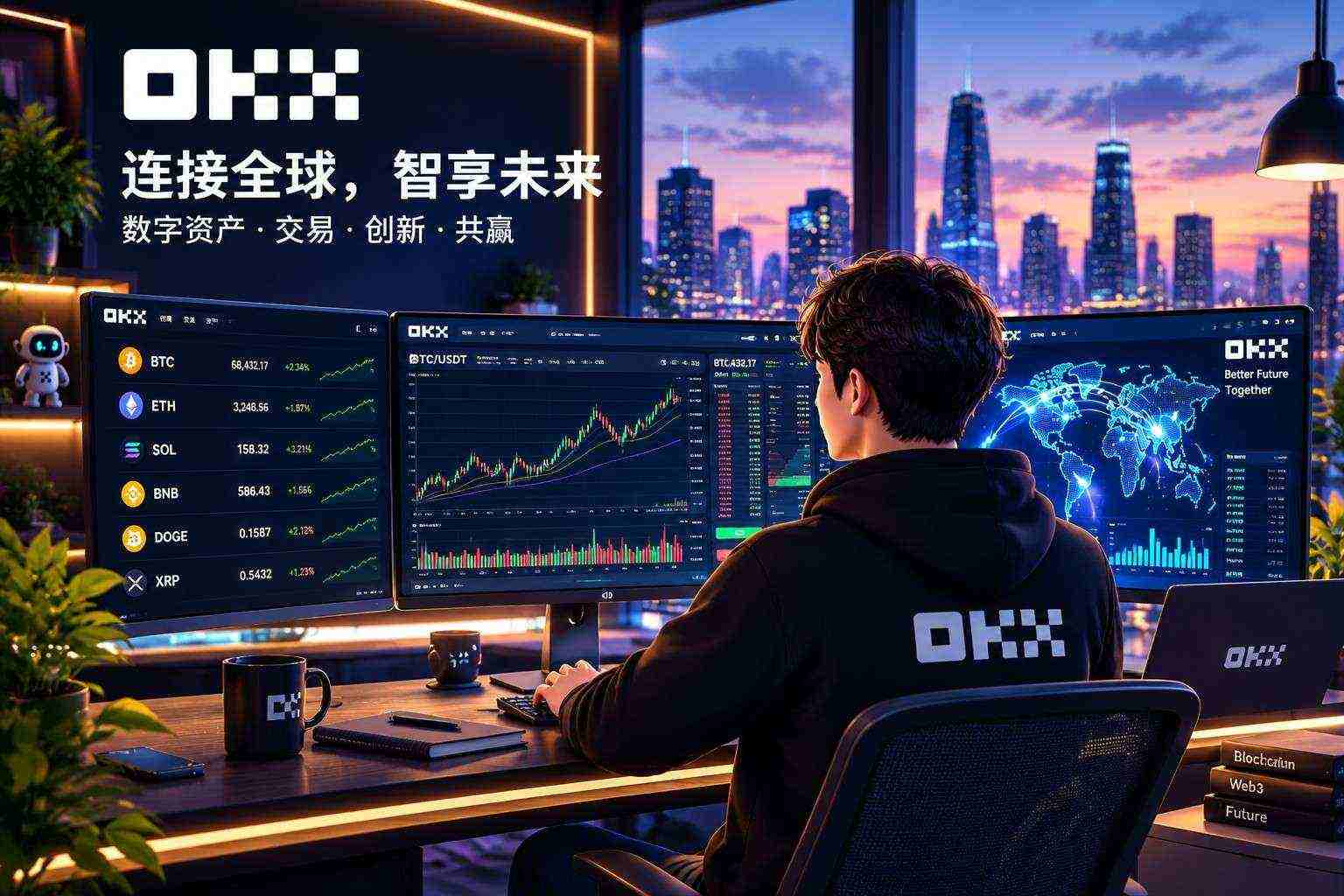 欧交易所APP最新版 资产管理页面截图