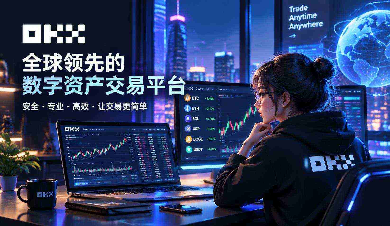 欧交易所APP最新版 App 首页界面截图